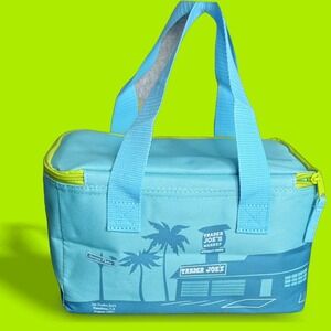 Trader Joe's Market Mini Insulated Lunch Bag Tote NWT Pasadena CA Arroyo Pkwy